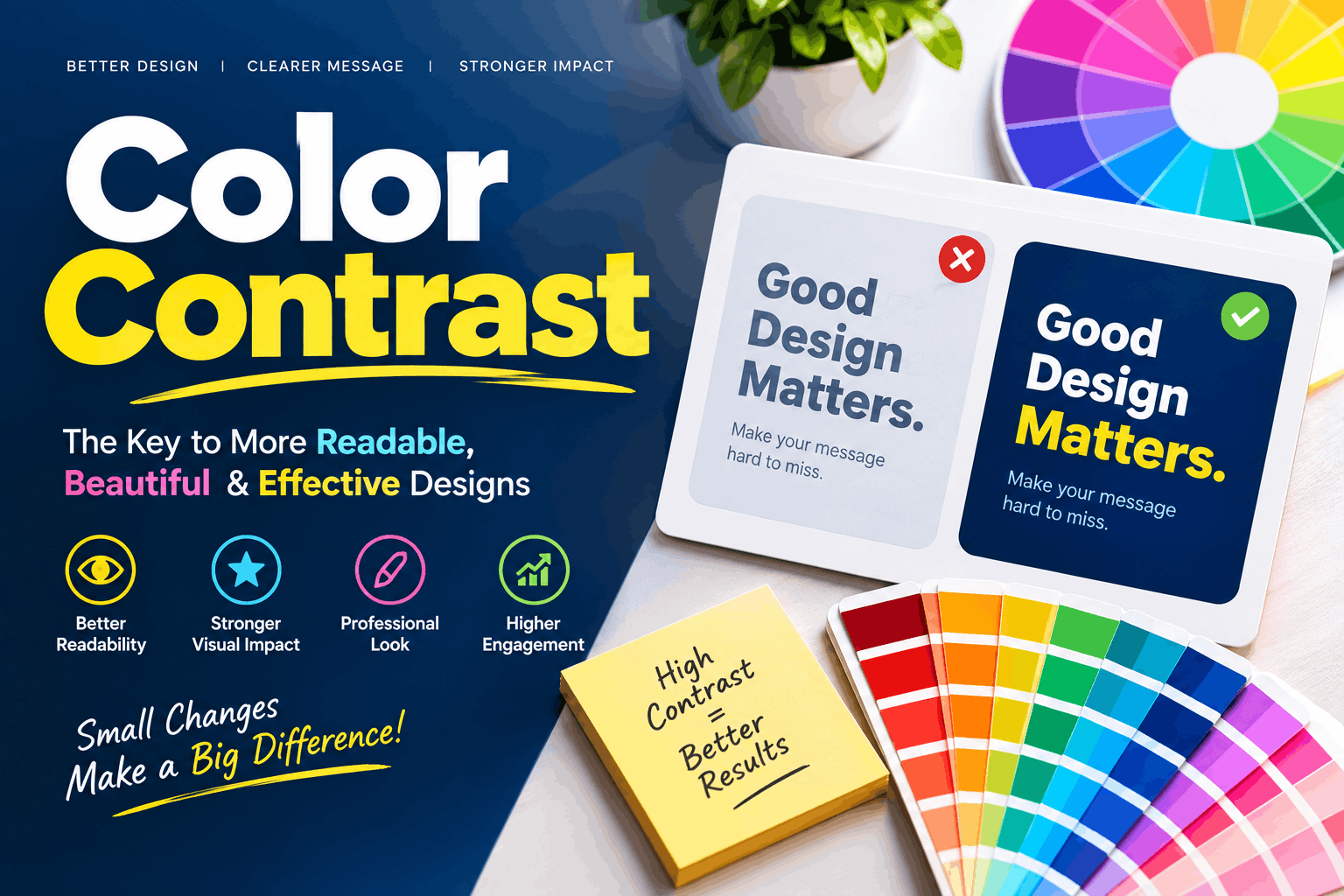 Color Contrast Guide | Readability, Accessibility &amp; Web Design